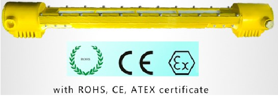 L'olio leggero protetto contro le esplosioni della lega di alluminio del certificato LED di ATEX DL618 ha archivato l'accensione 1