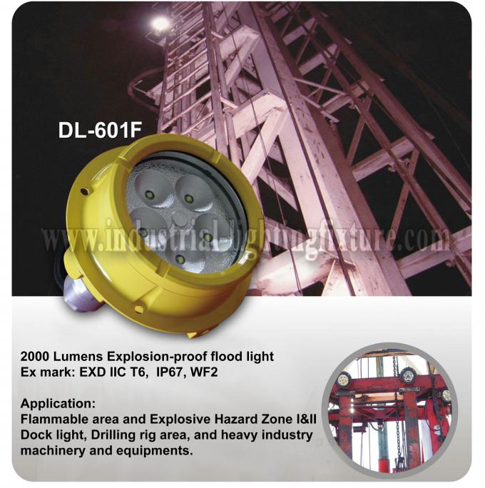 CREE d'accensione principale protetto contro le esplosioni industriale LED di CA 110V 20 W 5 per il deposito dell'olio 2