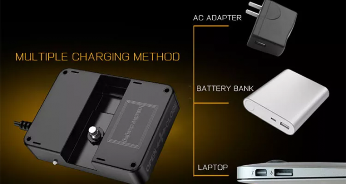 Luce industriale a LED da miniera da 3,7 V ¥ 15000Lux, impermeabile e ricaricabile per uso sotterraneo 8