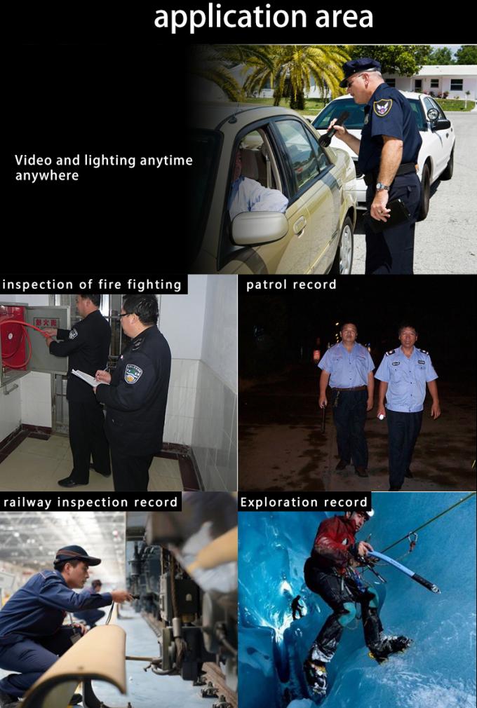 Lampada elettrica a LED ricaricabile ad alta tecnologia con GPS e WiFi per il monitoraggio video ferroviario 9