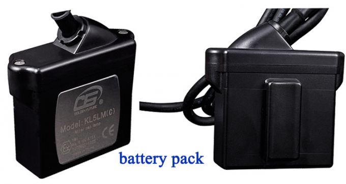 Super Bright KL5LMC LED Miner Lamp ricaricabile IP68 impermeabile portatile per l'estrazione mineraria sotterranea 2