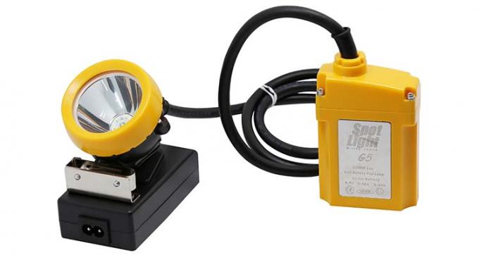 Luce per miniere di carbone certificata ATEX 7.8Ah Lithium Ion Rechargeable Headlamp con protezione IP68 1