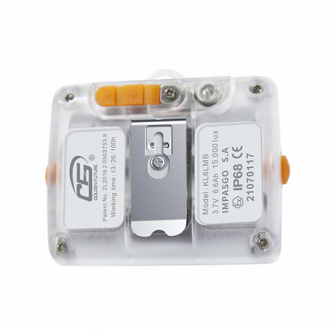 Lampada frontale da miniera senza fili KL6LMB 20000 Lux LED, IP67 impermeabile, autonomia 8-12 ore per miniere sotterranee 7