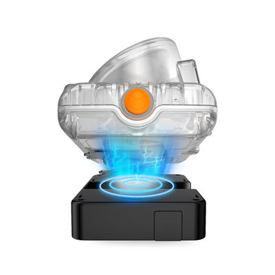 ATEX approvato KL6LM 15000Lux IP68 impermeabile senza fili cappuccio miniere lampada a LED luce mineraria