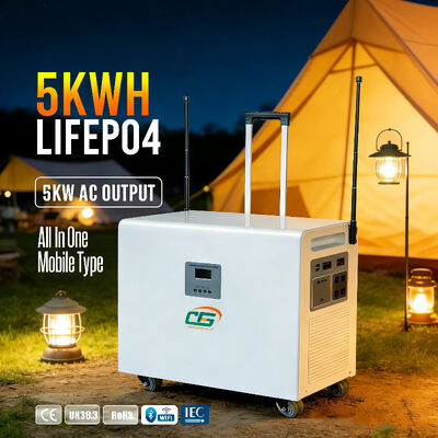 BH-5KWH All in One Portable Power Station Home Energy Storage Battery Pack 51.2v 5Kw Lifepo4 Stile Valigia