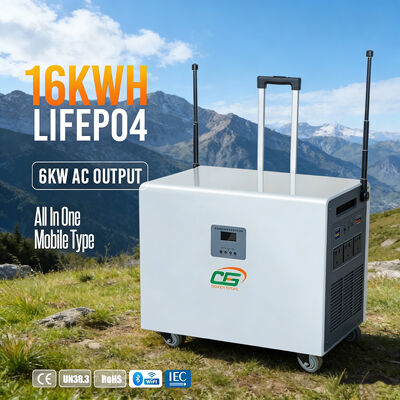 BH-16KWH All-in-one Serie 15KWH Batteria mobile solare portabile Industrial Power Bank Station PV per caricare il veicolo