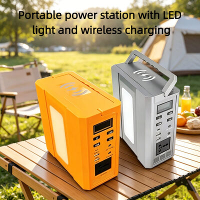 Generatore solare mini 300W all'ingrosso LiFePO4 Stazione elettrica portatile di ricarica rapida Potenza di riserva per campeggio all'aperto