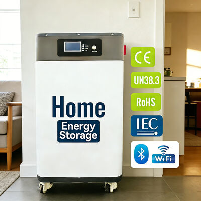 Vita di ciclo lunga della batteria di sostegno domestica solare della batteria NK006 di capacità elevata 15 KWh 51.2V LiFePO4 una garanzia da 5 anni