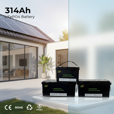 12.8V 400Ah Batteria rimovibile LiFePO4 Smart BMS Long Cycle Life Home Batteria di riserva solare
