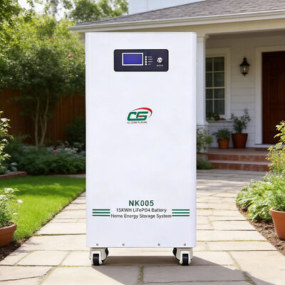 NK005 48V 51.2V 15kWh 300Ah Lifepo4 Batteria Pack Batterie al litio Energia solare Sistema di accumulo di energia domestica Batteria con BMS