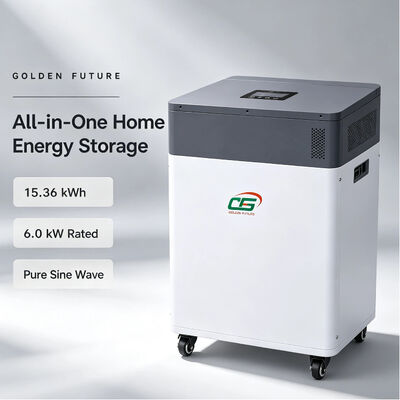 Ingrosso 6kW 51.2V 300Ah LiFePO4 Inverter solare ibrido all-in-one con batteria di stoccaggio dell'energia per l'alimentazione domestica di riserva