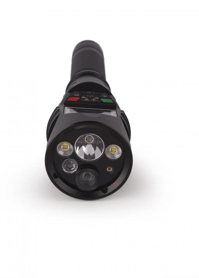 Torcia elettrica piacevole DFC-14 del LED con il video registrazione della macchina fotografica di WIFI e di GPS Funtion 1